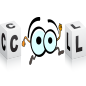 Animated dice spell out a slang term